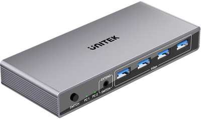 Przełącznik KVM Unitek 4K 3x HDMI 6x USB-A 5Gbps (V1309AGY01-EU)