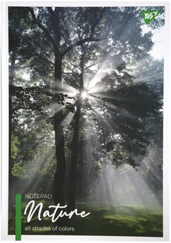 Блокнот YES Nature А4 80 аркушів Клітинка (152033) (5056574453020)