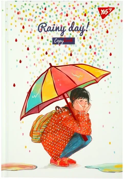 Блокнот YES Rainy day А5 64 листа Точки (152050) (5056574453198)