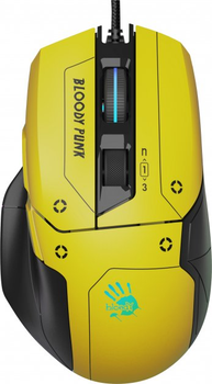 Миша A4Tech Bloody W70 Max USB Punk Yellow (4711421963251)
