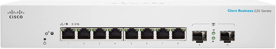 Komutator Cisco CBS220-8T-E-2G-EU