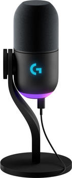 Мікрофон Logitech Yeti GX Dynamic RGB Gaming Mic with Lightsync Black (5099206116863)