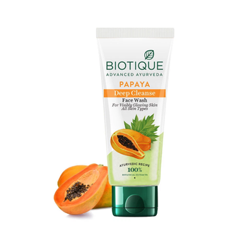 Гель для умывания Био Папайя Биотик 150 мл, Bio Papaya Face Wash Biotique 150ml