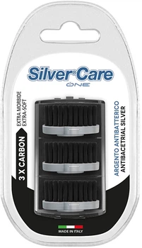 Сменные головки "One Carbon" ультра-мягкие 3 шт. - Silver Care 3шт (1292528-1363434660-2)