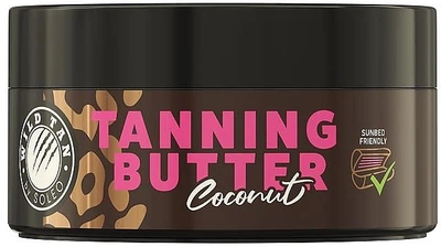 Крем для солярия с кокосовым молоком и маслом какао - Wild Tan Coconut Tanning Butter with Coconut Milk and Cocao Butter 150ml (1273360-916165259-2)