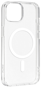 Etui Puro Lite Mag z MagSafe na Apple iPhone 15 Transparent (8018417455629)