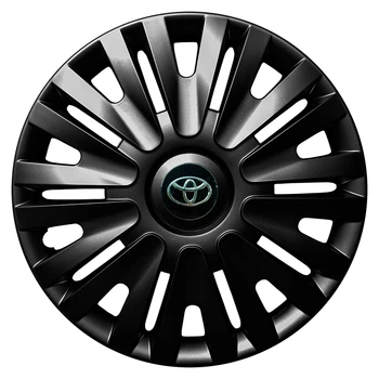 Колпаки Jawoplast Alpha Black R16 Toyota (Комплект 4 шт.)