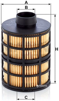 Фильтрующий элемент топливного фильтра MANN-FILTER PU 723x