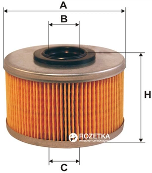 Фільтруючий елемент паливного фільтра WIX Filters WF8014 - FN PM815/1