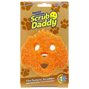 Scrub Daddy Dog - губка з FlexTexture, багатоцільова, без шкідливих запахів, 1 шт