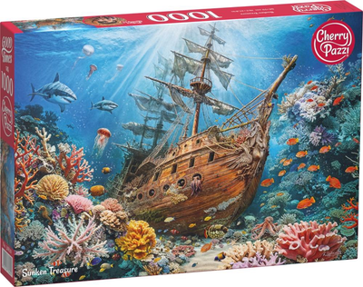 Puzzle CherryPazzi Sunken treasure 1000 elementów 30820 (5903728730820)