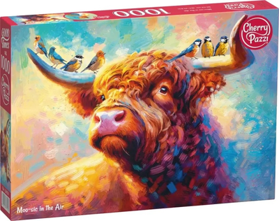 Puzzle CherryPazzi Moo-Sic in the air 1000 elementów 31070 (5903728731070)