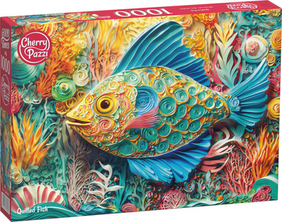 Puzzle CherryPazzi Quilled fish 1000 elementów 30806 (5903728730806)