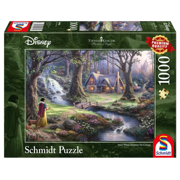 Puzzle Schmidt Spiele T.Kinkade Królewna Śnieżka Disney 1000 elementów 107252 (4001504594855)
