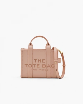 Женская сумка-тоут MARC JACOBS The Leather Small Tote Bag ROSE H009L01SP21 (64174)