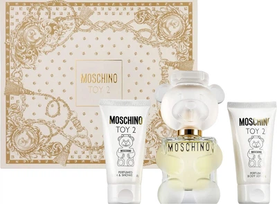 Набір для жінок Moschino Toy 2 Парфумована вода 50 мл + Лосьйон для тіла 50 мл + Гель для душу 50 мл (8011003893768)