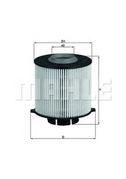 Топливный фильтр Knecht/MAHLE (KX265D)