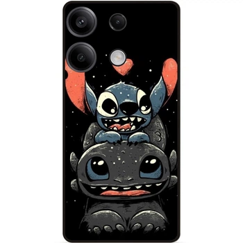 Силиконовый чехол бампер Candy для Xiaomi Redmi Note 13 Pro с рисунком Stitch Стич