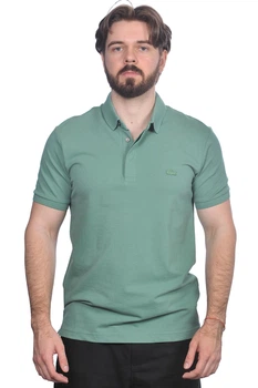 Футболка-поло з логотипом Lacoste 25-260-13 L зелена