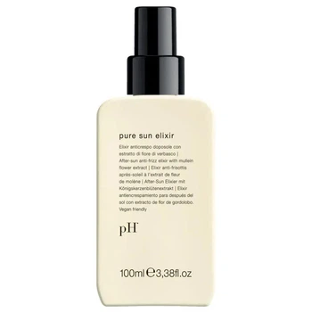 Спрей-еліксир для захисту волосся від негативного впливу сонця pH Laboratories PURE SUN Elixir 100 мл для запобігання сухості пухнастості та надання блиску волоссю