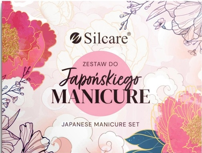 Zestaw do manicure japońskiego Silcare 12 elementów (5902560564280)