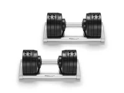 Гантели наборные (2 шт х 24 кг) NUOBELL S 224, NO-NBS224SIL (silver)