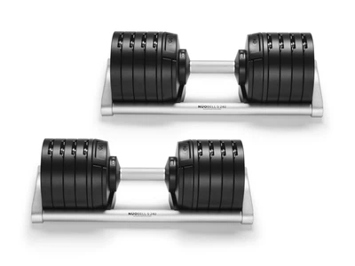 Гантели наборные (2 шт х 40 кг) NUOBELL S 240, NO-NBS240SIL (silver)
