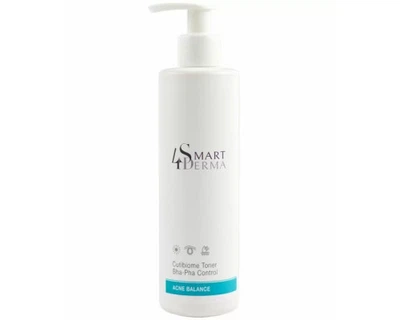 Себорегулюючий мультикислотний тонер Smart4Derma cutibiome toner bha-pha control 250 мл