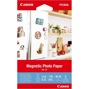 Фотобумага Canon MG-101 10x15 Magnetic Photo Paper 5sh (3634C002)
