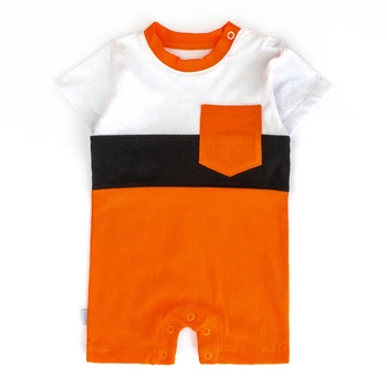 Песочник Dexter`s для мальчика с карманом stripes 74 см оранжевый