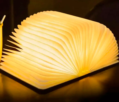 Складна LED лампа-книжка з акумулятором 14,5*10,5*2,5см, Світильник-нічник у формі книги з регульованою 55055/19