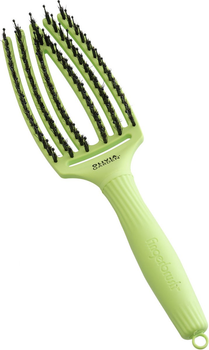 Szczotka do włosów Olivia Garden Fingerbrush Dolce Vita zielona (5414343018830)