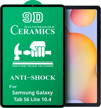 Защитная пленка Ceramics Samsung Galaxy Tab S6 Lite (2024) P620 P625 (керамическая 9D) (41211)