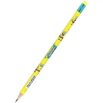 Олівець графітний тригранний з гумкою Kite Sponge Bob SB25-046