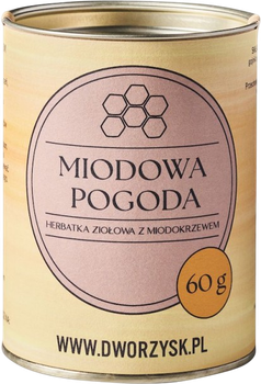 Herbata sypana Dworzysk Miodowa Pogoda 60 g (5901122626787)