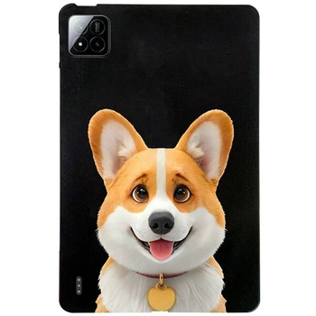 Захисний чохол Deexe Animal Series для Xiaomi Pad 7 / Pad 7 Pro / Pad 8 / Pad 8 Pro - Corgi