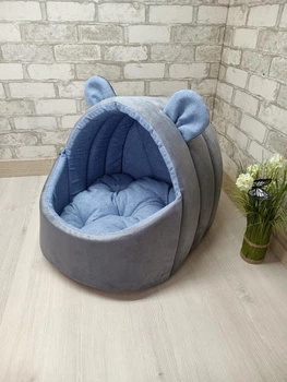 Будинок лежанка для котів та собак Animals_joy Кошик М 46*42 см(154)