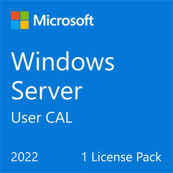 Примірник ПЗ Microsoft Windows Server 2022 CAL 1 User рос, ОЕМ без носія (R18-06457)
