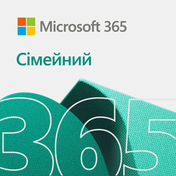 Примірник ПЗ Microsoft 365 Family, 1 рік, ESD (6GQ-00084)