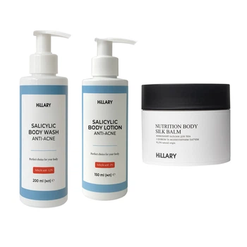 Комплекс проти висипань на тілі та глибокого живлення Hillary Body Acne & Deep Nourishment Complex