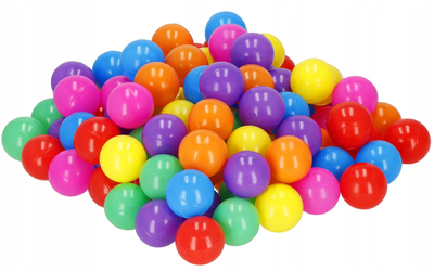 Piłki do zabawy Springos do kojca basenu kolorowe mix 100 szt (KG0019) (5907719461892)