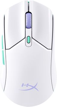 Mysz HyperX Pulsefire Haste 2 Core Wireless/Bluetooth White (8R2E7AA)