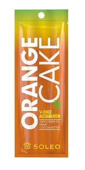 Крем-ускоритель загара в солярии с маслом апельсина для похудения - Soleo Orange Cake (пробник) 15ml (1261114-1780289196-2)