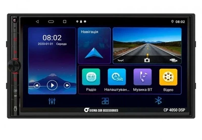 Автомагнітола Sigma CP-4050 DSP с GPS, Wi-Fi