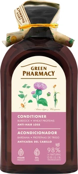Кондиционер Green Pharmacy против выпадения волос Репейник и протеины пшеницы 300 мл (4823015908019)