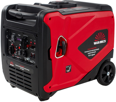 Генератор інверторний газовий бензиновий Vitals Master IG 4.2gset 4.2/4.5 кВт (213521)