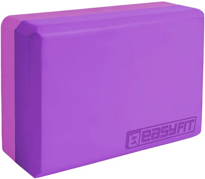 Блок для йоги EasyFit EF-1821-VP Сиренево-розовый Polarity рadma (56003586)