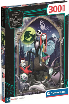 Puzzle Clementoni Super Disney Nightmare Before Christmas 300 elementów 21743 (8005125217434)