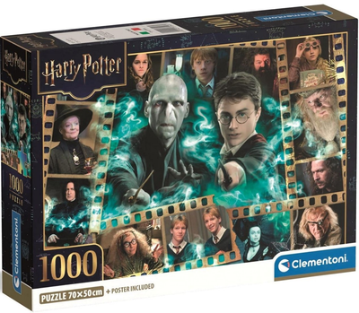 Puzzle Clementoni Harry Potter 1000 elementów 37048 (8005125370481)