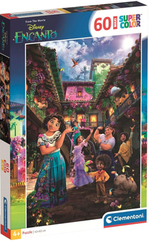 Puzzle Clementoni Maxi Super Kolor Disney Encanto 60 elementów 26333 (8005125263332)